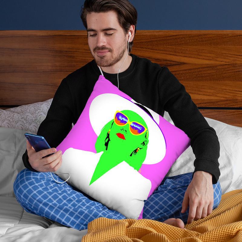 Power Of The P Throw Pillow By  Technodrome1