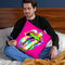 Rolling Mouth Swag Throw Pillow By  Technodrome1