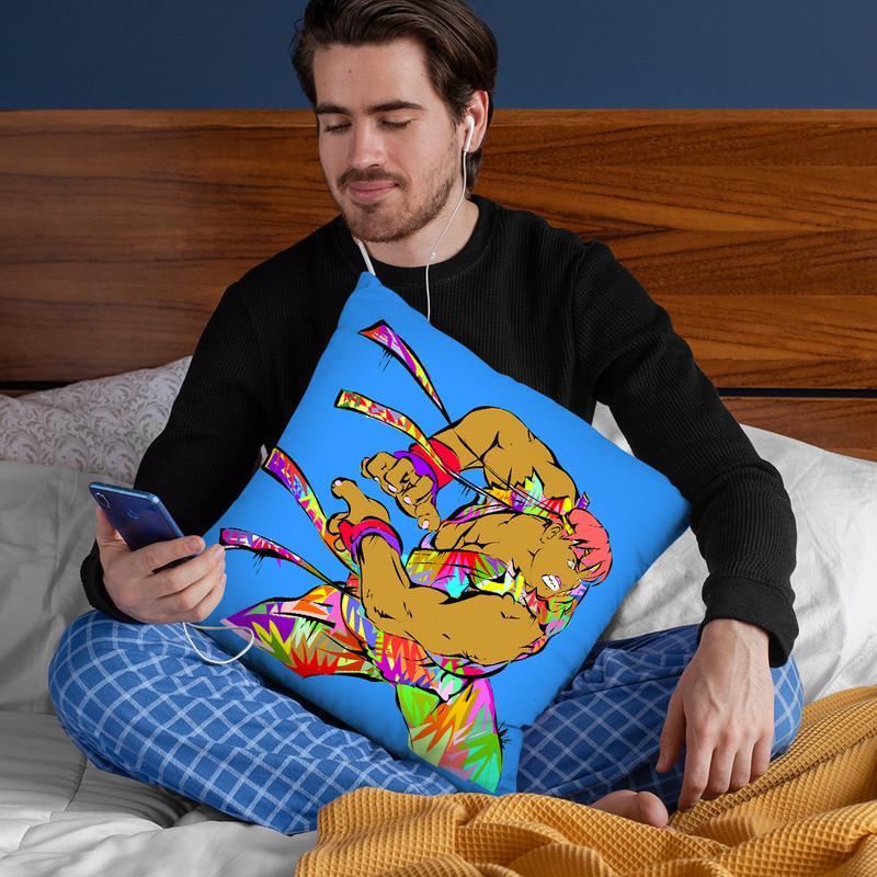 Ryu Throw Pillow By  Technodrome1