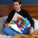 Scare Face Throw Pillow By  Technodrome1