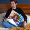 Scare Face Throw Pillow By  Technodrome1