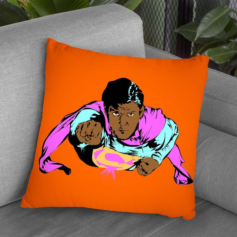 Superman Throw Pillow By  Technodrome1