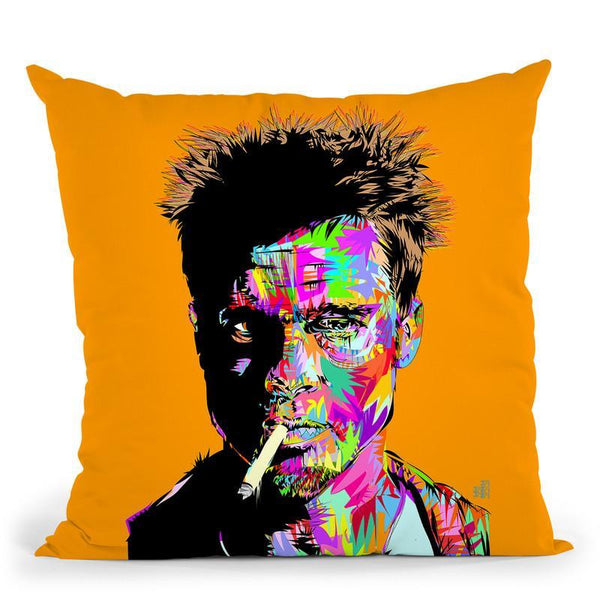 Tyler Dirden Throw Pillow By  Technodrome1