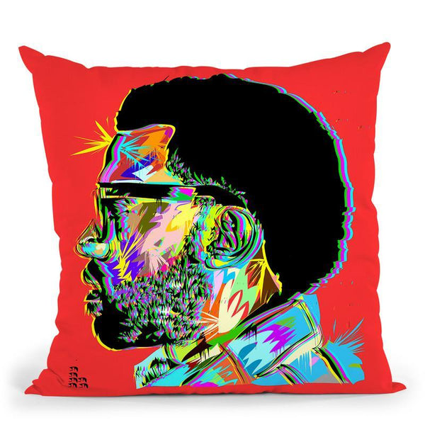 West Throw Pillow By  Technodrome1