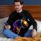 Yayo Dance Drome Black Throw Pillow By  Technodrome1