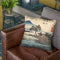 Returning Geese Atkatata Throw Pillow By Tesai Hokuba
