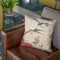 Swallows And Peonies Throw Pillow By Tesai Hokuba