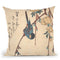 Weeping Cherry Throw Pillow By Tesai Hokuba