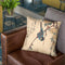 Weeping Cherry Throw Pillow By Tesai Hokuba