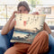 Bells At Miitemple Throw Pillow By Tesai Hokuba
