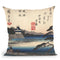 Clearing Weather Atawazu Throw Pillow By Tesai Hokuba