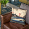 Clearing Weather Atawazu Throw Pillow By Tesai Hokuba