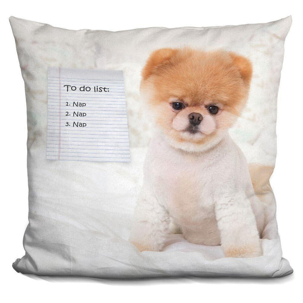Boo To Do List Throw Pillow