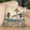 Fukuroi Throw Pillow By Utagawa Hiroshige