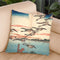 Full Moon At Takanawa Throw Pillow By Utagawa Hiroshige