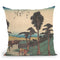 Akasaka Throw Pillow By Utagawa Hiroshige