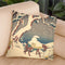 Gyosho Tokaido- Ishikushi Throw Pillow By Utagawa Hiroshige