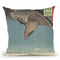 J_mantsubo Plain At Fukagawa Susaki Throw Pillow By Utagawa Hiroshige