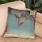 J_mantsubo Plain At Fukagawa Susaki Throw Pillow By Utagawa Hiroshige