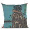 Kannondo, Abuto, Bingo Province Throw Pillow By Utagawa Hiroshige