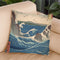Naruto Whirlpool, Awa Province Throw Pillow By Utagawa Hiroshige