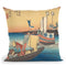 Arai, Tosen Throw Pillow By Utagawa Hiroshige