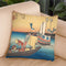 Arai, Tosen Throw Pillow By Utagawa Hiroshige