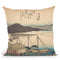 Otsu Throw Pillow By Utagawa Hiroshige