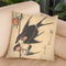 Pear Blossoms And Swallows Throw Pillow By Utagawa Hiroshige