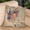 Pheasant Among SnowÐLaden Bamboo On Hillside Throw Pillow By Utagawa Hiroshige