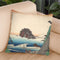 Seven-Ri Beach, Province Of Soshu Throw Pillow By Utagawa Hiroshige