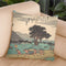 Shono Throw Pillow By Utagawa Hiroshige