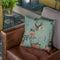 Titmouse And Camellias Throw Pillow By Utagawa Hiroshige