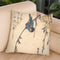 Weeping Cherry Throw Pillow By Utagawa Hiroshige
