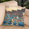 Yanagishima No Zu Throw Pillow By Utagawa Hiroshige