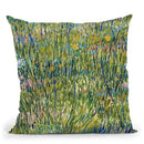 Patch Of Grass Throw Pillow By Van Gogh