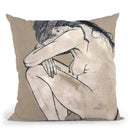 Sorrow (Van Gogh) Throw Pillow By Van Gogh