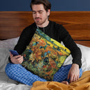 The Red Vineyard Throw Pillow By Van Gogh