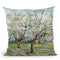 The White Orchard Throw Pillow By Van Gogh