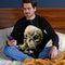 Skul Of A Skeleton Throw Pillow By Van Gogh