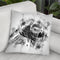 African Grey Parrot I Throw Pillow By Cornel Vlad - by all about vibe