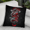 Asian Dragon Duvet Throw Pillow By Cornel Vlad - by all about vibe
