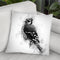 Blue Jay Bird I Throw Pillow By Cornel Vlad - by all about vibe