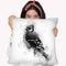Blue Jay Bird I Throw Pillow By Cornel Vlad - by all about vibe