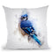 Blue Jay Bird Throw Pillow By Cornel Vlad - by all about vibe