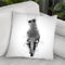 Bohemian Waxwing I Throw Pillow By Cornel Vlad - by all about vibe