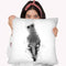 Bohemian Waxwing I Throw Pillow By Cornel Vlad - by all about vibe