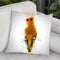 Bohemian Waxwing Throw Pillow By Cornel Vlad - by all about vibe