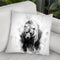 Brown Bear I Throw Pillow By Cornel Vlad - by all about vibe