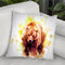 Brown Bear Throw Pillow By Cornel Vlad - by all about vibe